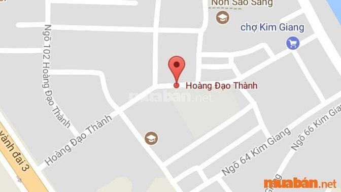 Thông tin mua bán nhà Hoàng Đạo Thành