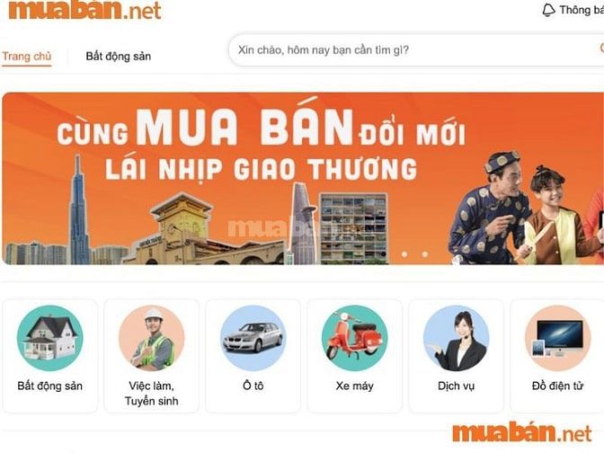 Trang Muaban.net cung cấp thông tin uy tín cho người dùng