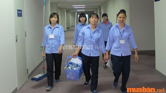 Việc làm tạp vụ phù hợp cho phụ nữ trung niên