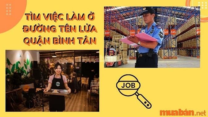 Nhu cầu tuyển dụng việc làm ở đường Tên Lửa