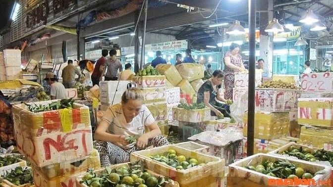 Nhu cầu tìm việc làm Chợ đầu mối Hóc Môn ngày càng tăng cao