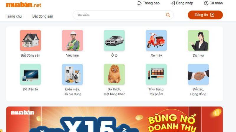 Muaban.net trang rao vặt uy tín chất lượng