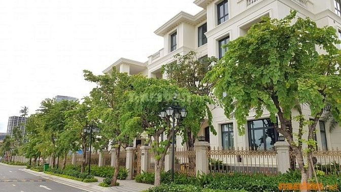Các căn biệt thự tại khu vực Ba Son