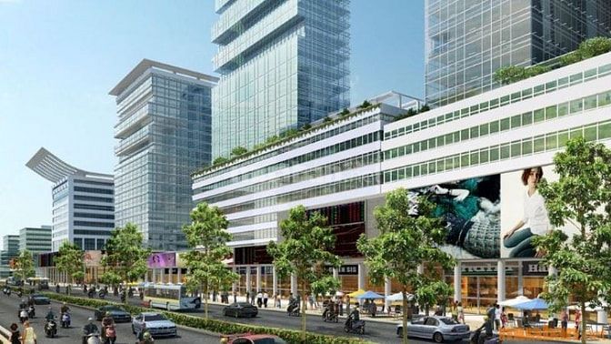Nhà phố thương mại tại Quận 1 rất thuận lợi để kinh doanh