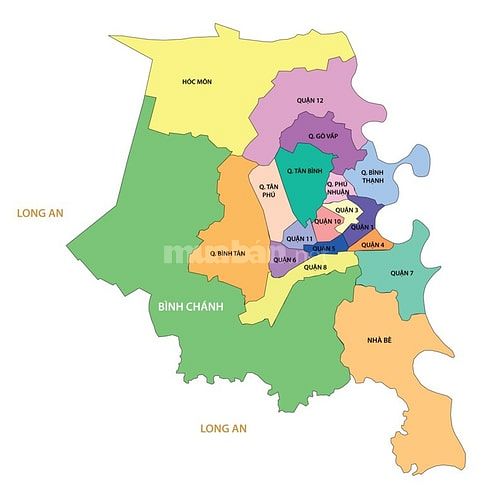 Gò vấp có diện tích rộng lớn và vị trị thuận lợi