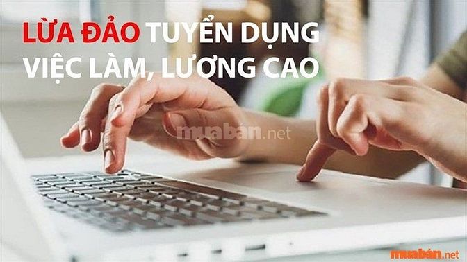 Cẩn thận với các tin tuyển dụng lừa đảo