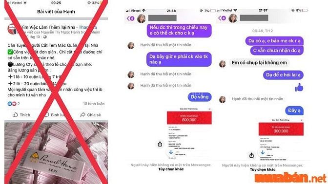 Tin đăng lừa đảo xuất hiện ngày càng nhiều