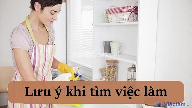 Những lưu ý tìm việc giúp việc nhà theo giờ tại TP.HCM