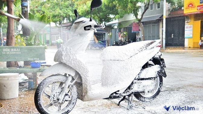 Yêu cầu khi ứng tuyển việc làm rửa xe máy
