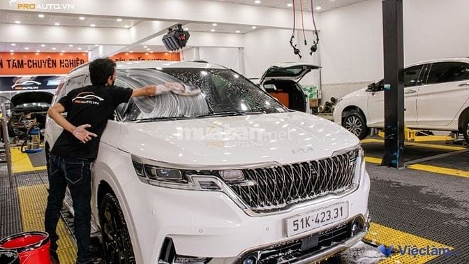  Nhu cầu tuyển dụng nhân viên rửa xe tăng cao