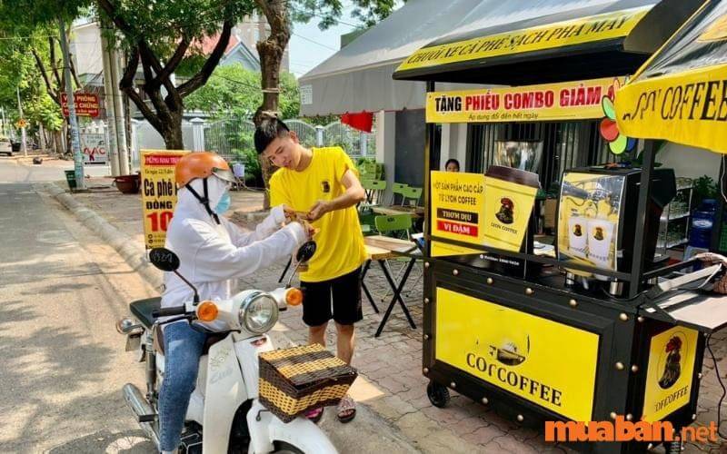 Mô tả công việc của nhân viên bán cafe mang đi