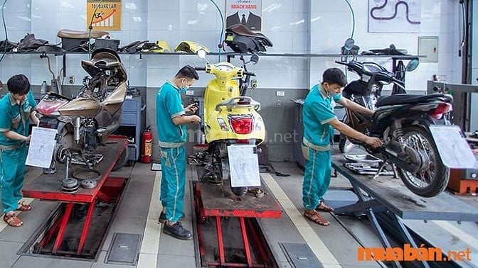 Nhu cầu tuyển nhân viên học nghề sửa chữa xe ngày càng tăng nhanh