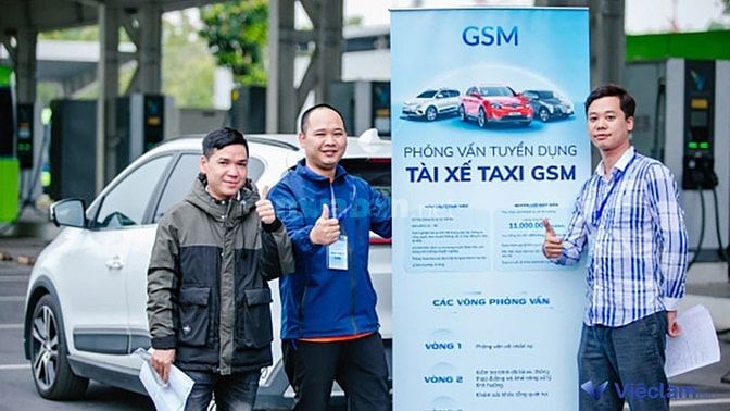  Thu nhập trung bình của việc làm lái xe Taxi