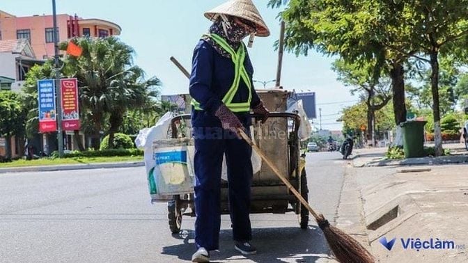 Cơ hội tìm kiếm việc làm công nhân vệ sinh môi trường