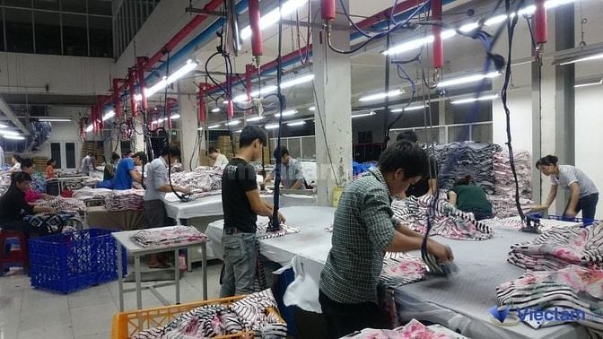  Nhu cầu tuyển dụng công nhân ủi