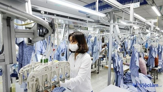  Công việc của công nhân giặt ủi 