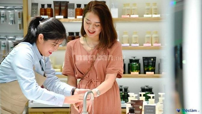 Nhu cầu tuyển dụng nhân viên bán mỹ phẩm