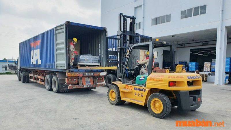 Công việc của lái xe còn phụ thuộc vào vị trí làm việc cụ thể trong KCN