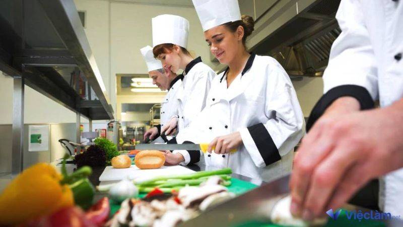 Việc làm bếp yêu cầu về tay nghề chuyên môn