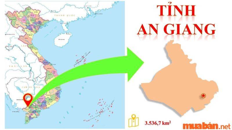 An Giang có vị trí địa lý thuận lợi cho phát triển kinh tế