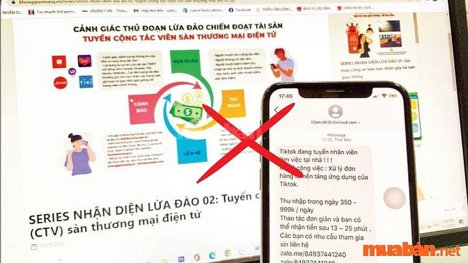 Cẩn thận các tin đăng lừa đảo