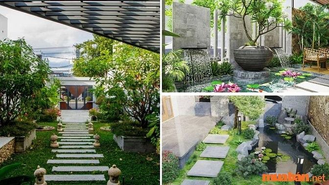Phần lớn nhà vườn nằm ở khu vực vùng ven vì có nhiều không gian và yên tĩnh