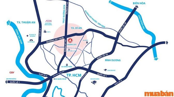 Bạn nên lựa chung cư có vị trí thuận lợi, có giao thông thuận tiện