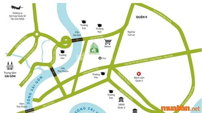 Dự án chung cư Bộ Công An nằm ở vị trí đắt địa, nhiều tiện ích cao cấp