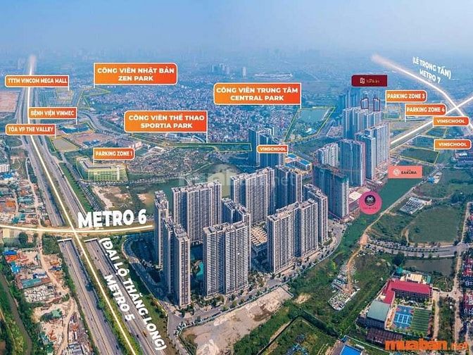 Tiện ích chung cư Vinhomes Tây Mỗ