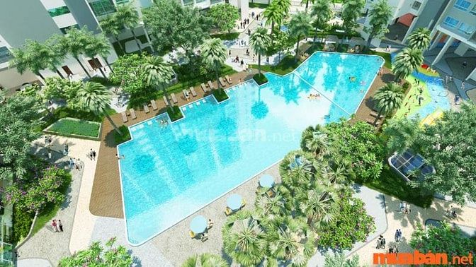 Hồ bơi tại chung cư Sadora Hồ bơi tại chung cư Sadora