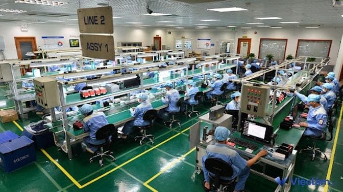 Lĩnh vực công nghiệp điện tử và linh kiện điện tử cũng phát triển trong khu vực Thuận An