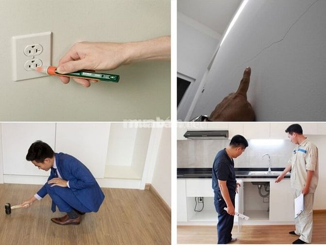 Kiểm tra kỹ căn hộ khi nhận bàn giao