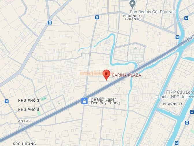 Vị trí chung cư Carina Plaza, quận 8