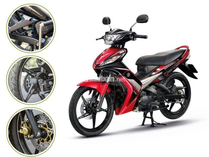 Yamaha Spark 135i sở hữu động cơ mạnh mẽ