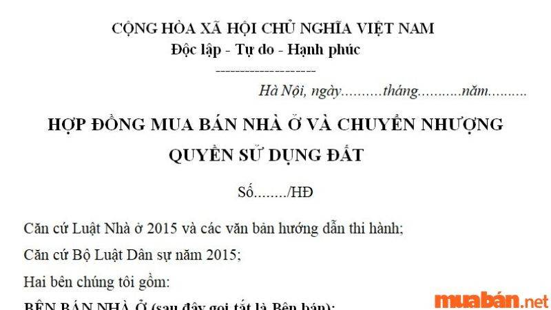 Hợp đồng mua bán đảo bảo quyền lợi của bên mua và bên bán