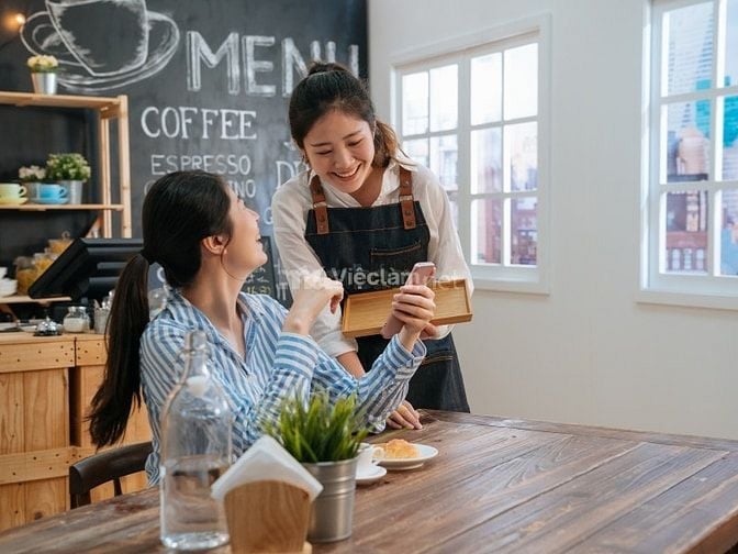 Việc làm thêm tại nhà hàng, quán cafe 