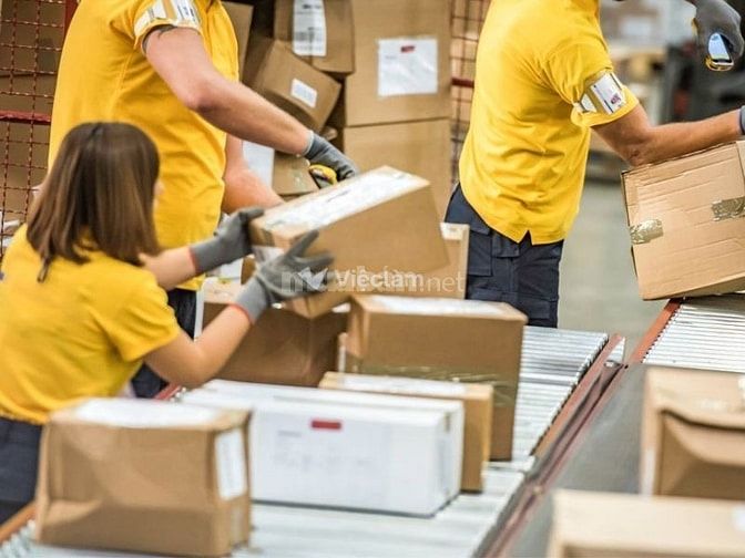 Công việc nhân viên phụ kho