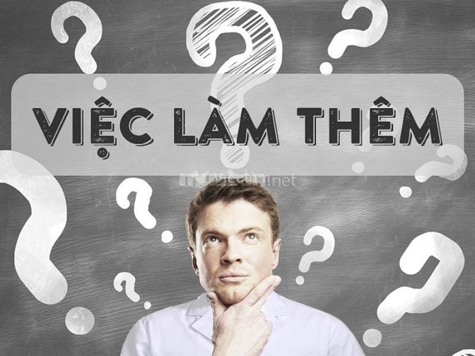 Tìm việc làm thêm thứ 7, chủ nhật tại TP.HCM
