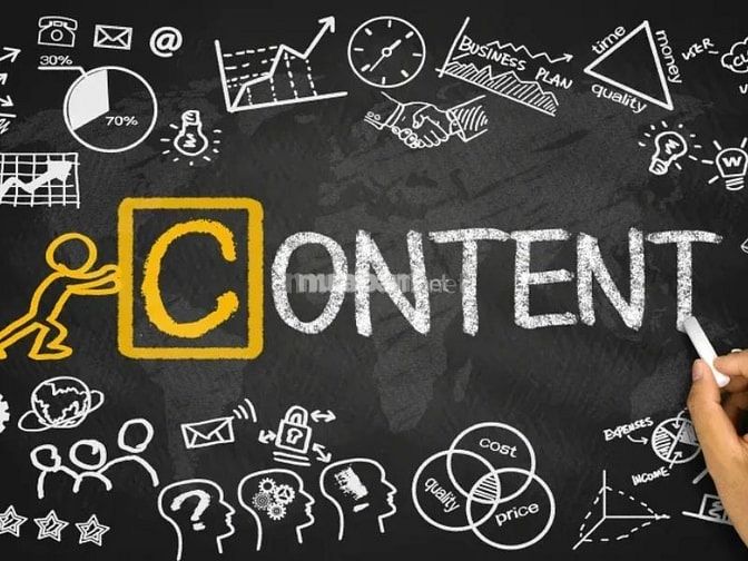 Viết content yêu cầu về trình độ tiếng Trung lẫn khả năng sáng tạo