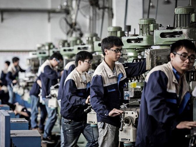 Vị trí công nhân sản xuất