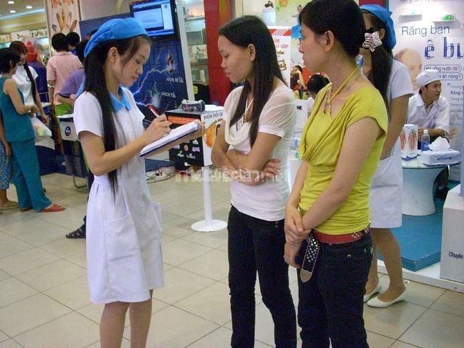 Làm thêm tại Bình Dương bằng công việc PG/BG