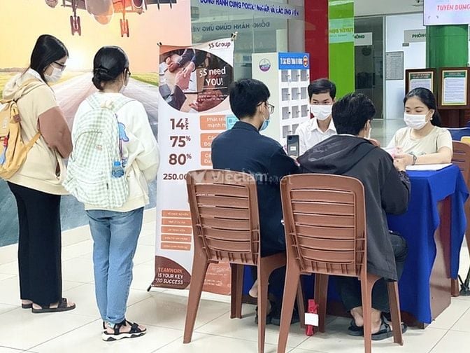 Nhu cầu tuyển dụng việc làm thời vụ Cần Thơ 
