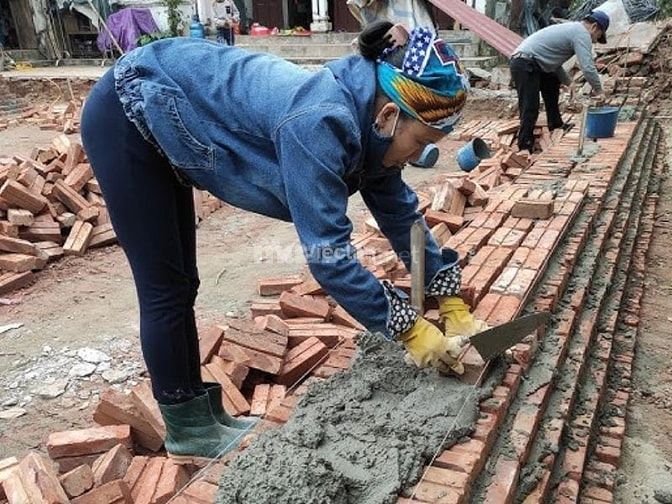 Nhu cầu tuyển dụng thợ hồ quận 12 hiện nay
