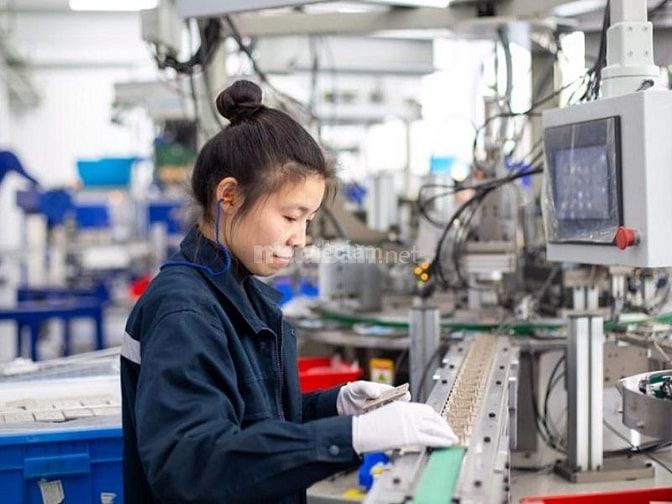 Làm nhân viên sản xuất tại các kho hàng nhà máy