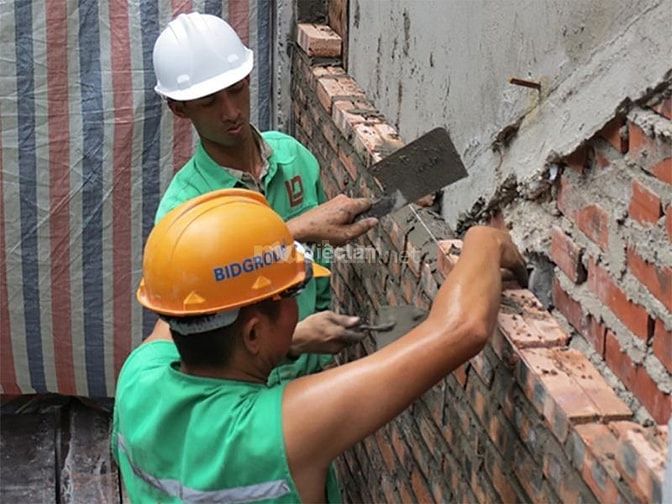 Mức lương cho các vị trí tuyển phụ hồ Củ Chi