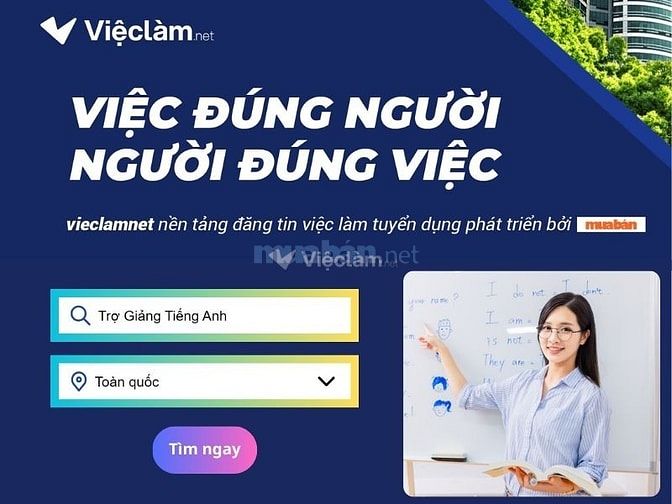 Tìm việc nhanh chóng tại Vieclam.net
