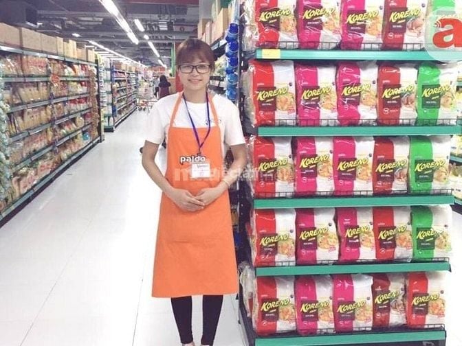 Làm PG tại các siêu thị vào cuối tuần