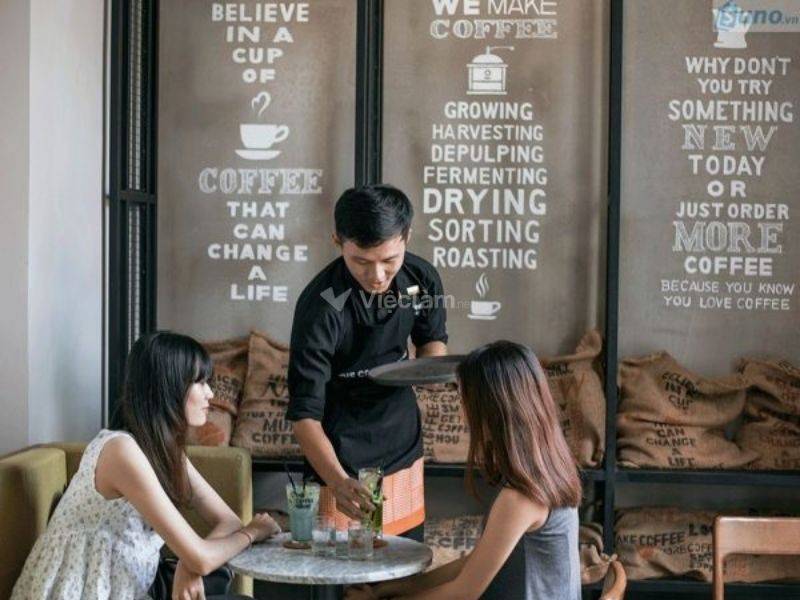 Lưu ý khi ứng tuyển vị trí nhân viên phục vụ quán cafe tại Đà Nẵng T2/2025