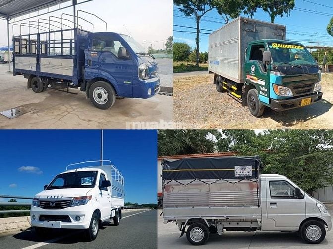 Đa dạng mẫu mã xe tải cũ
