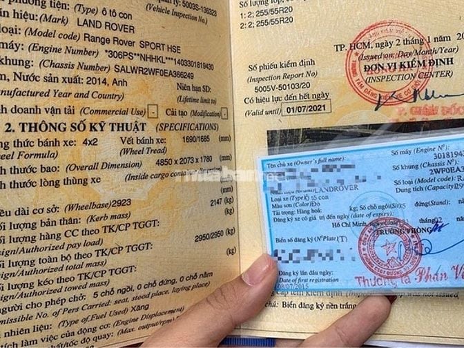 Kiểm tra tính hợp pháp của xe 
